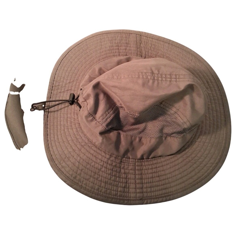 SWISS TECH Bucket Hat Men's(S-M)Gray Performance Gear Vented Safari Fishing Hat